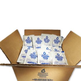 Emergency Water Pouch - 4.227 FL OZ. - Case of 64 Emergency Water Pouch - 4.227 FL OZ. - Case of 64